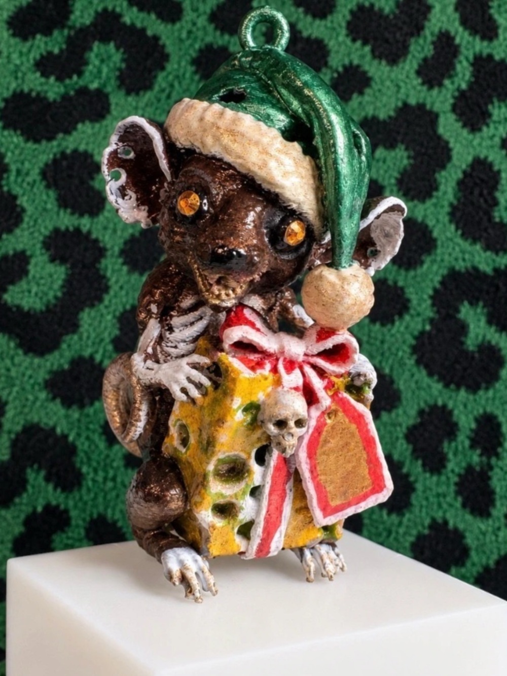 captain curious chazara’s mr. rotten mouse 2 christmas ornament